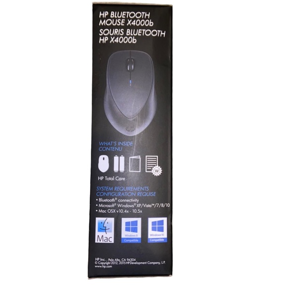 NEW HP Black Bluetooth Mouse - Picture 3 of 3